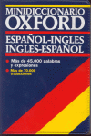 MINIDICCIONARIO OXFORD. ESP-INGL., ING-ESP.