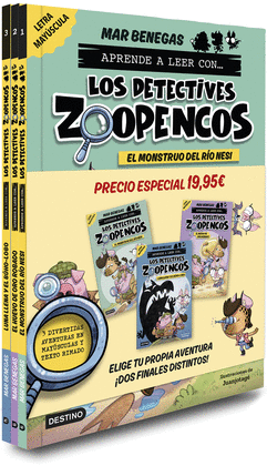 PACK SIMPLE APRENDER A LEER CON... LOS DETECTIVES ZOOPENCOS! 1, 2 Y 3: EN LETRA