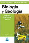 BIOLOGIA Y GEOLOGIA VOL.II TEMARIO PROFESOR.ENSEANZA SECUNDARIA